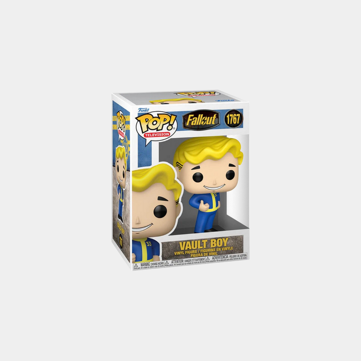 Valut Boy with Chase (Cooper Howard) - Fallout - Funko POP! TV (1767)