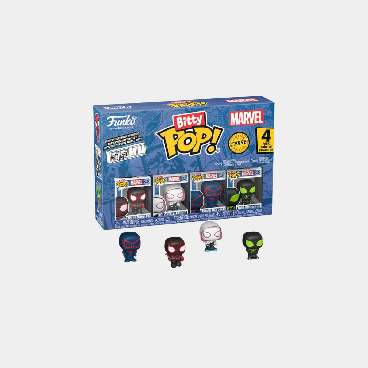 Miles Morales 4pk - Marvel - Funko Bitty POP! (4 PC)