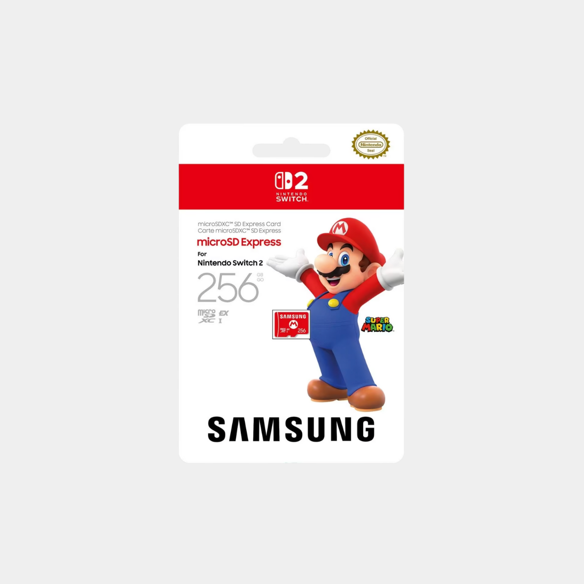 Nintendo Switch 2 - Samsung microSD Express Card (256GB) - NS2