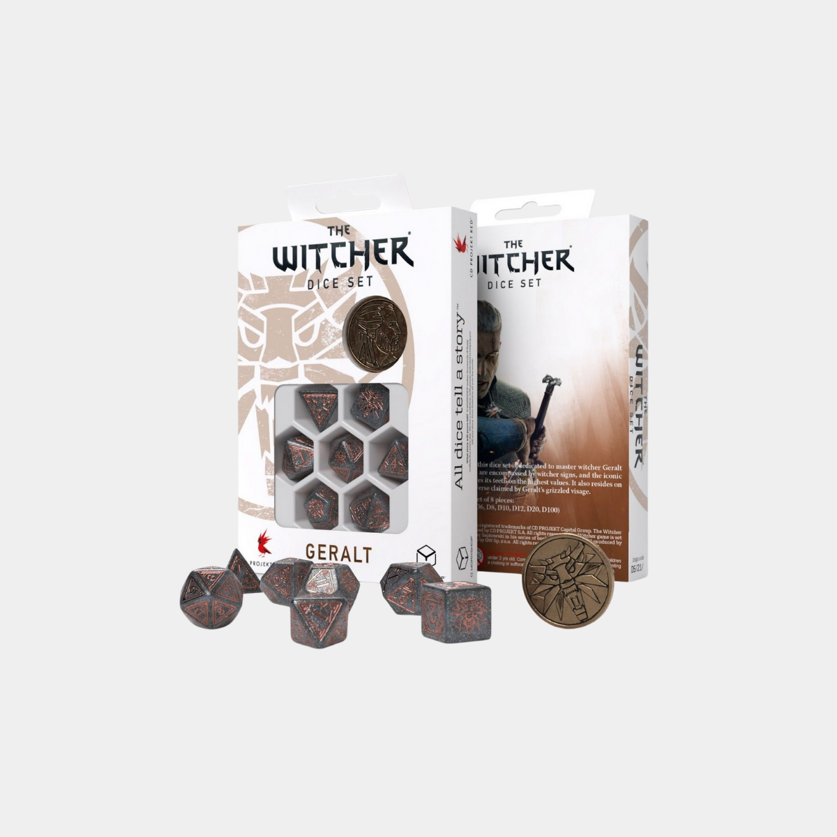 The Witcher Dice Set: Geralt - Price of Neutrality