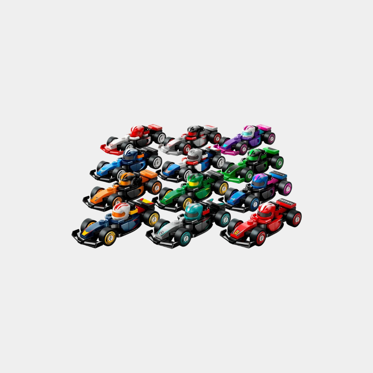 F1 Collectible Race Cars - Single Booster LEGO Minifigures 71049