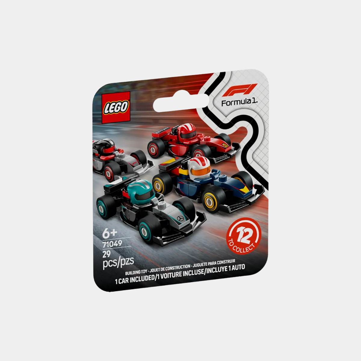 F1 Collectible Race Cars - Single Booster LEGO Minifigures 71049