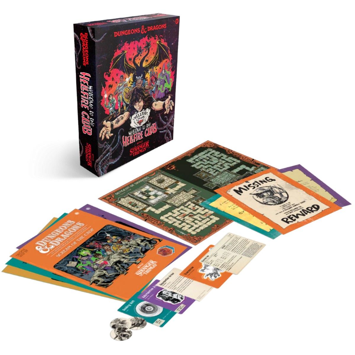 Dungeons & Dragons - Stranger Things Welcome to the Hellfire Club Boxed Set