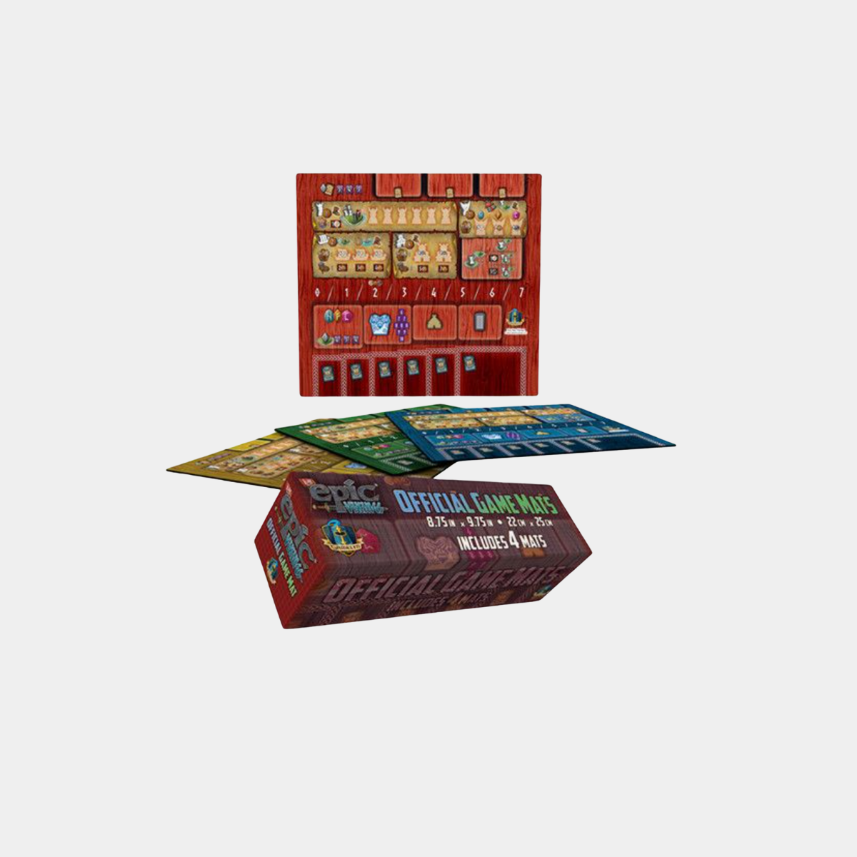 Tiny Epic Vikings 4 Pack Clan Mats