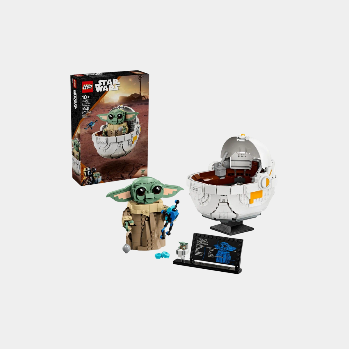 Grogu with Hover Pram LEGO Star Wars 75403