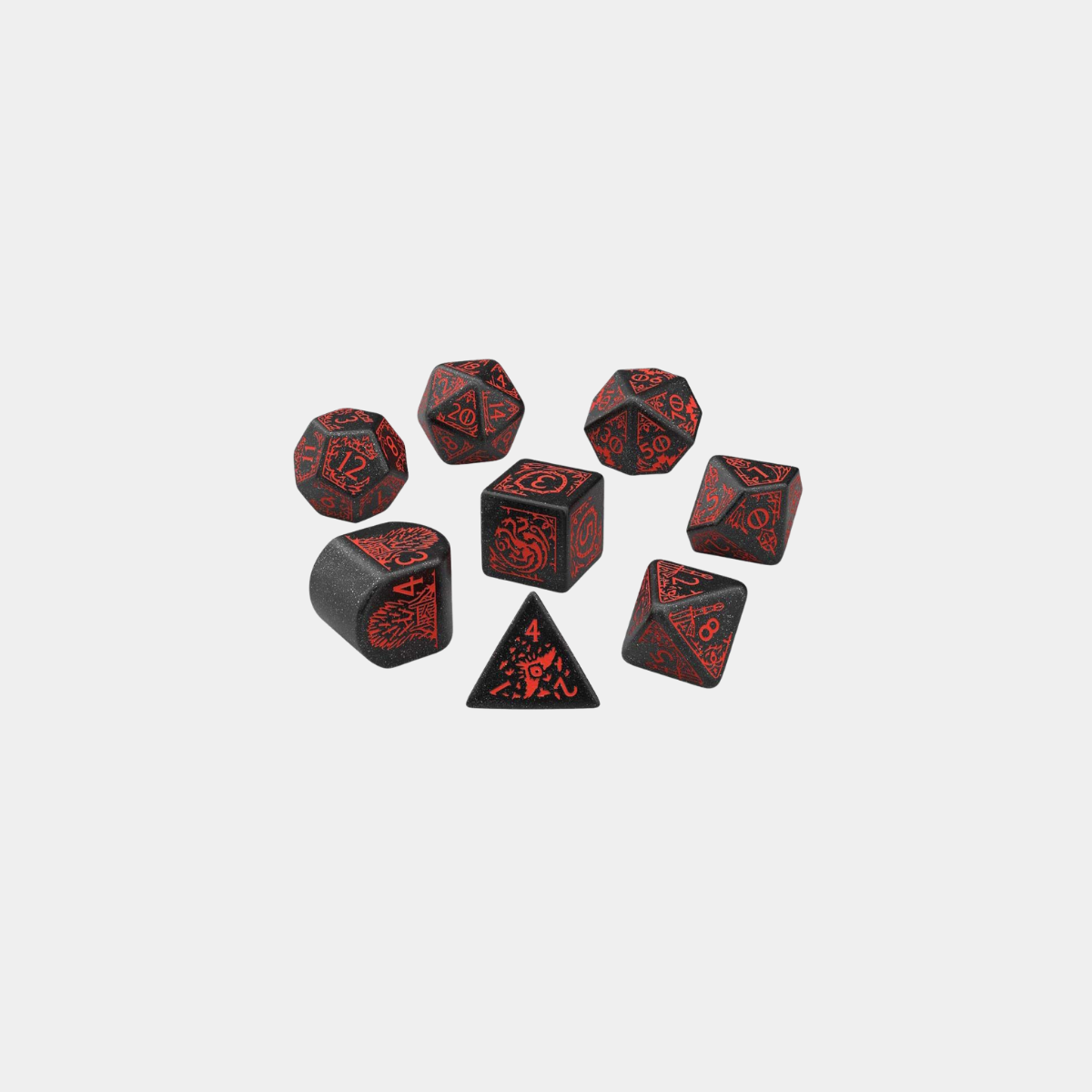 Game of Thrones: Targaryen Dice Set