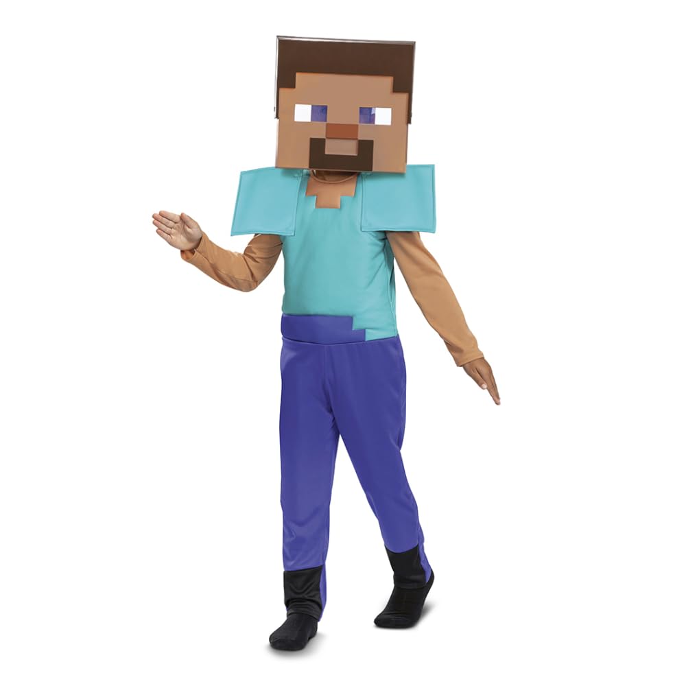 Minecraft Steve Fancy Dress XS (3T-4T)