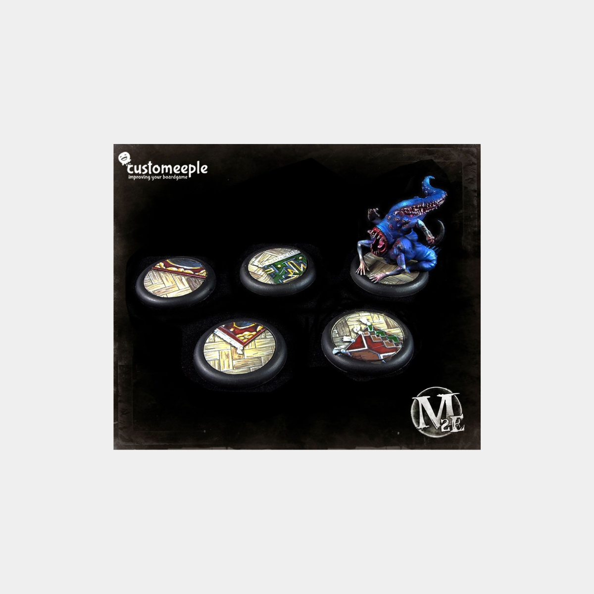 Malifaux Lucius Office Base Tops - 30mm