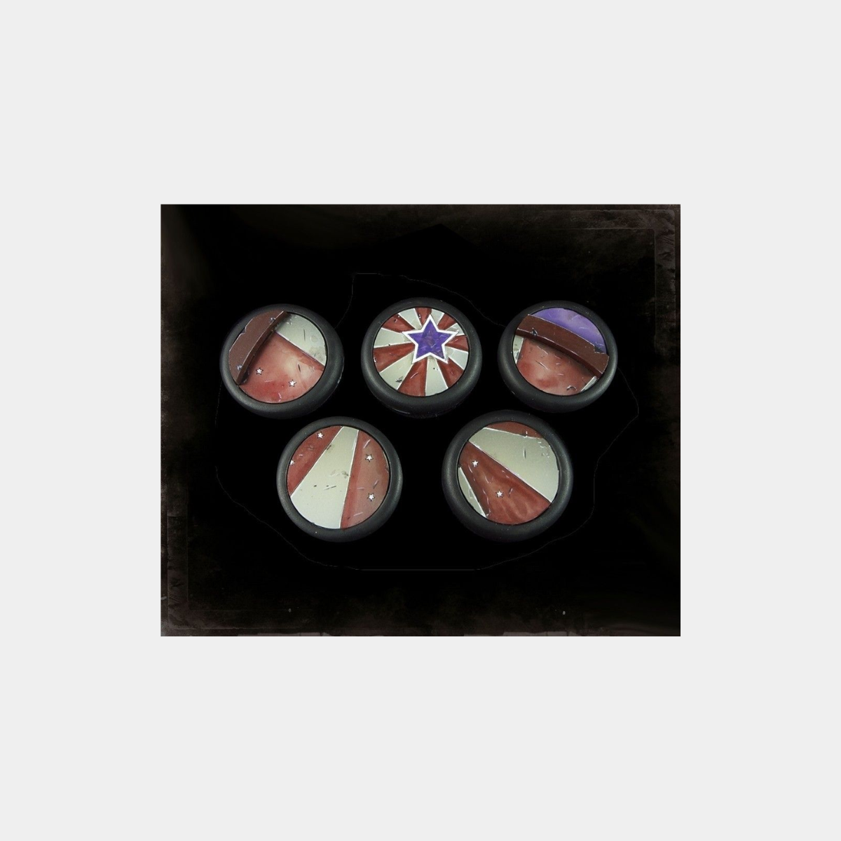 Malifaux Circus Ring Base Tops - 30mm