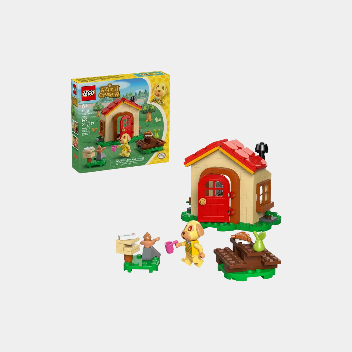 Goldie's Cosy House LEGO Animal Crossing 77058