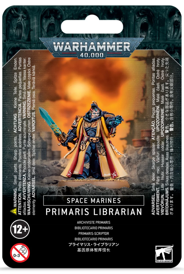 SPACE MARINES PRIMARIS LIBRARIAN