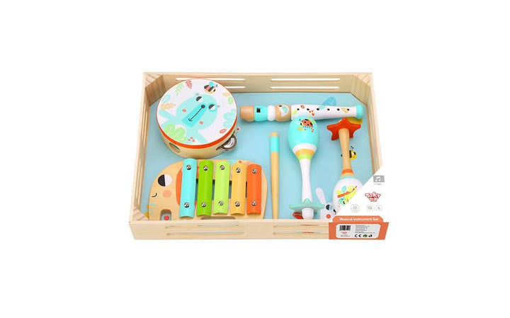 Wooden Musical Instrument Set