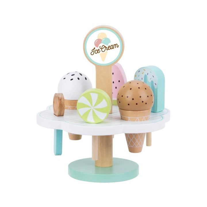 Wooden Ice Cream Set