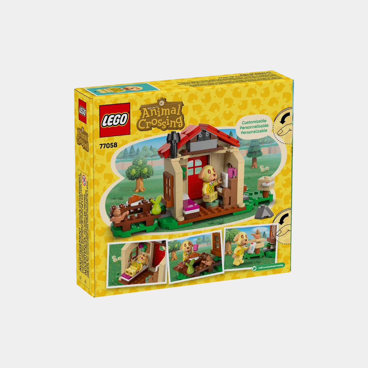 Goldie's Cosy House LEGO Animal Crossing 77058