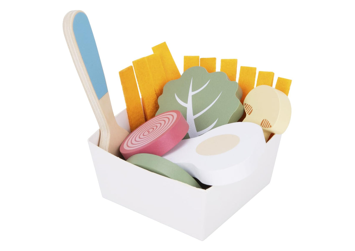 Wooden Breakfast Set