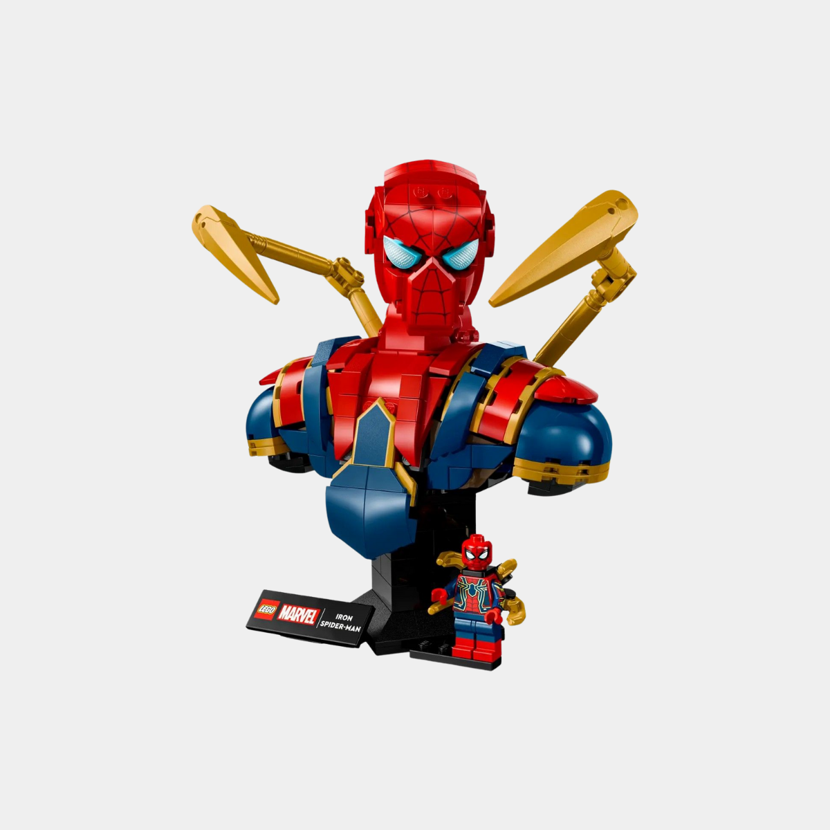 Iron Spider-Man Bust LEGO Marvel 76326