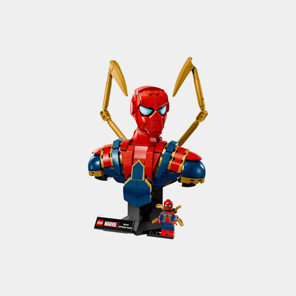 Iron Spider-Man Bust LEGO Marvel 76326