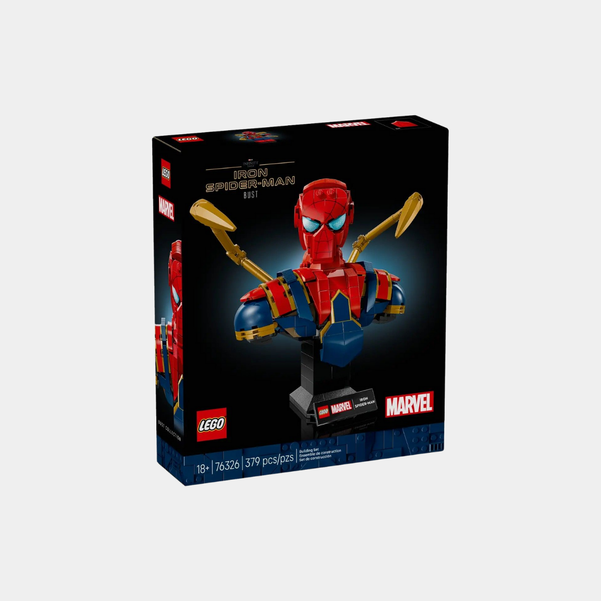 Iron Spider-Man Bust LEGO Marvel 76326