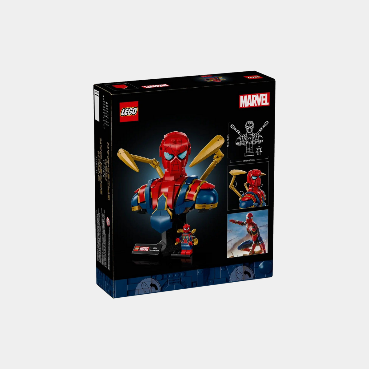 Iron Spider-Man Bust LEGO Marvel 76326