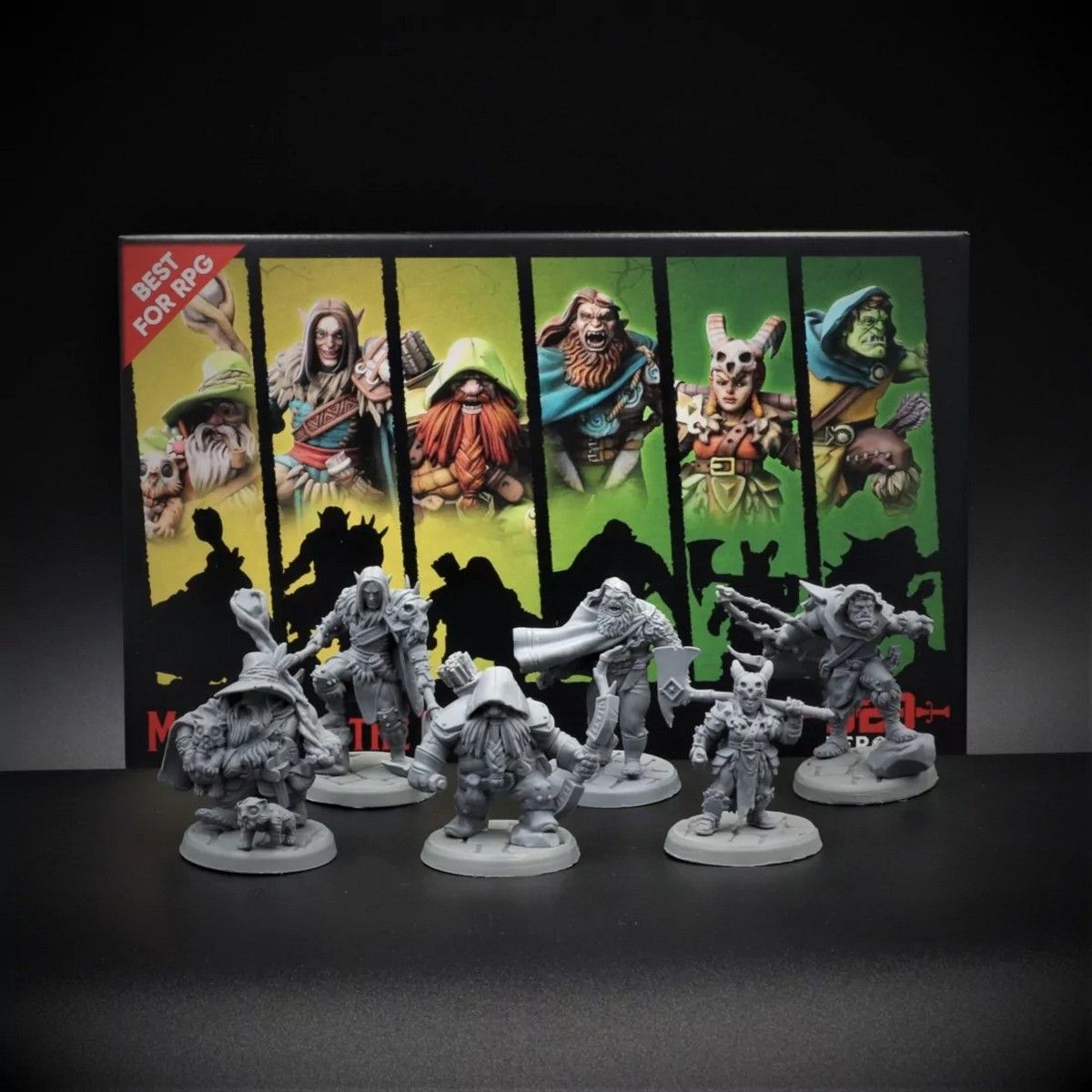 D20 Heroes: Masters of the Hunt RPG Hero Set
