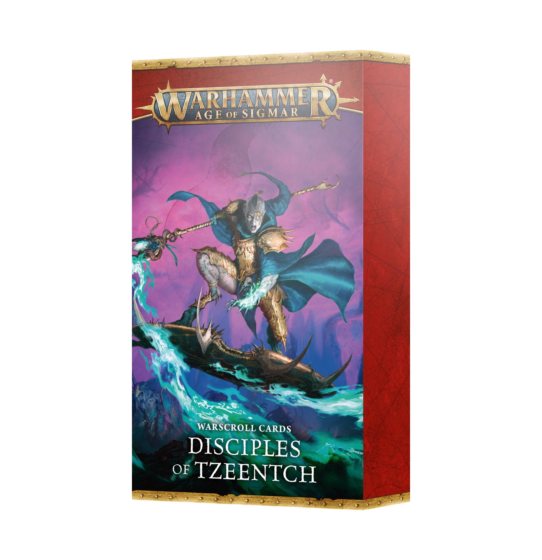 WARSCROLL CARDS: DISCIPLES  TZEENTCH ENG