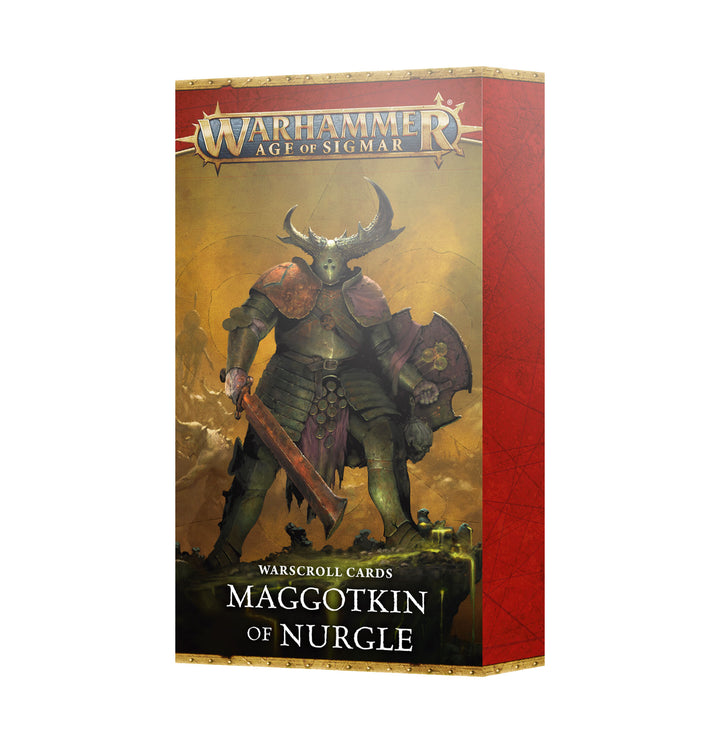 WARSCROLLS: MAGGOTKIN OF NURGLE (ENG)