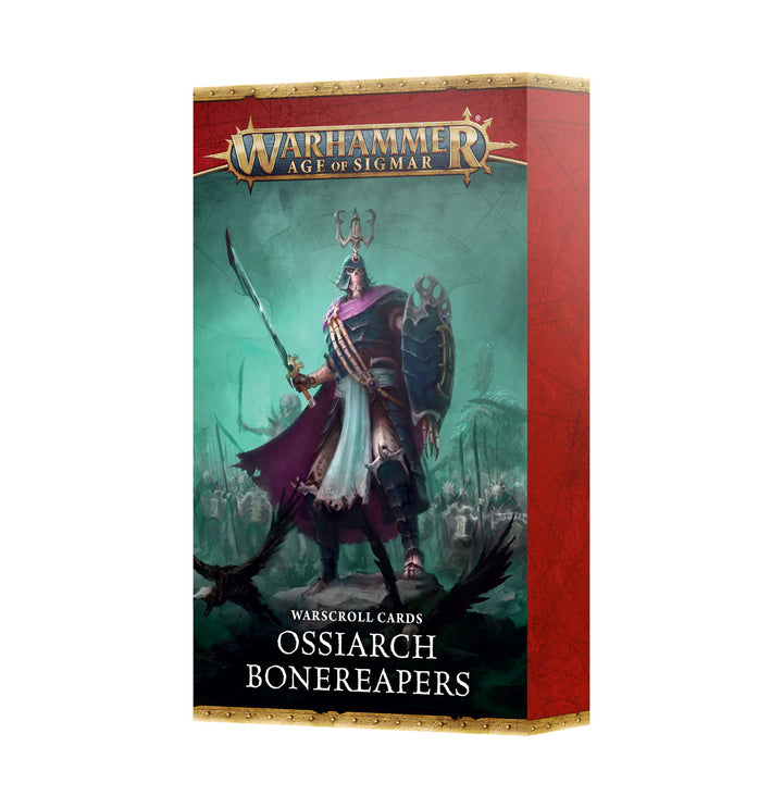 WARSCROLL CARDS:OSSIARCH BONEREAPERS ENG