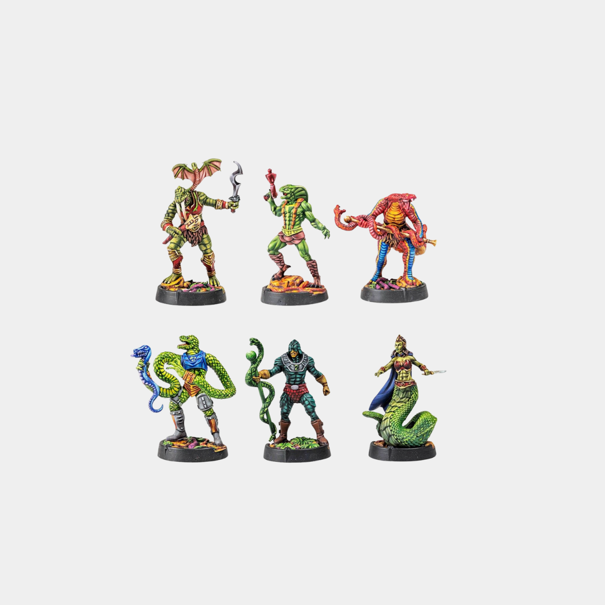 Masters of the Universe Battleground Wave 8: Snake Men Faction - English