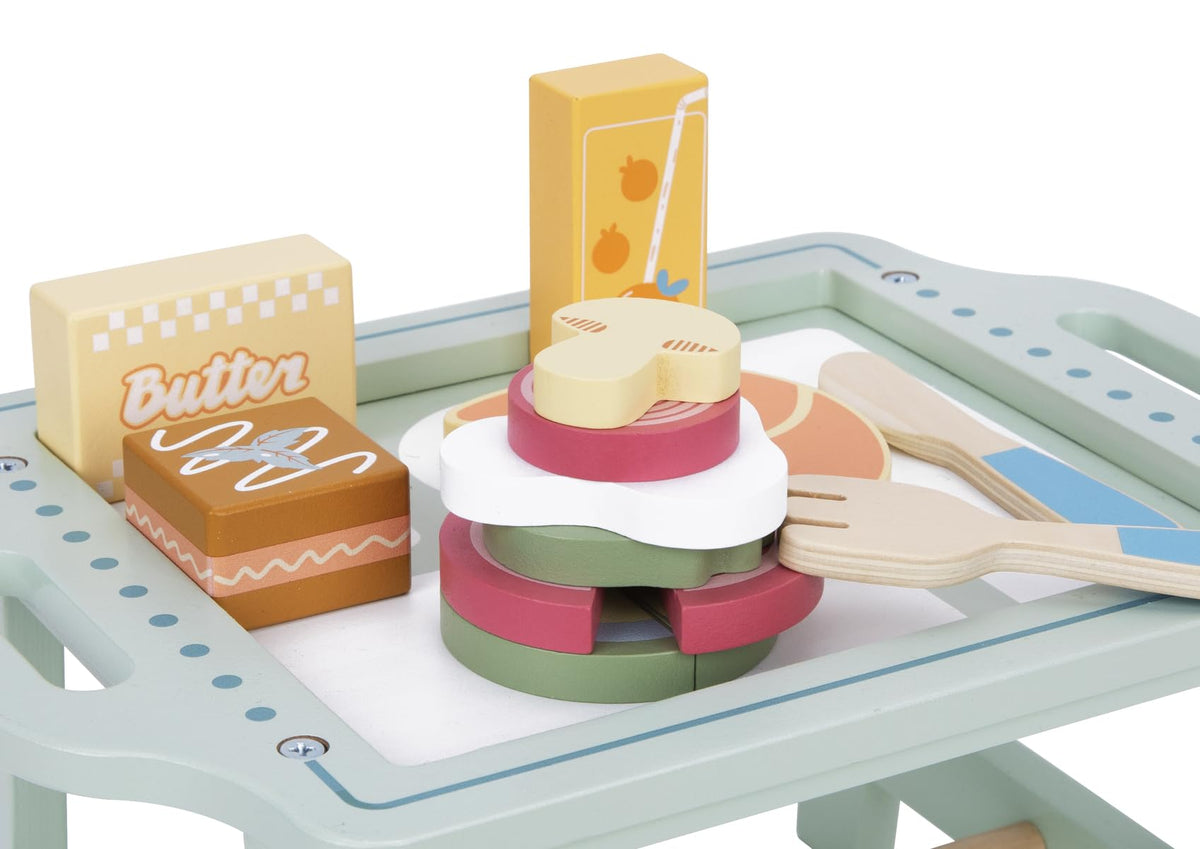Wooden Breakfast Set