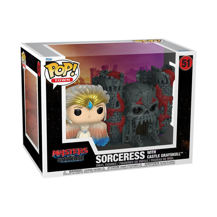Pop! Town - MOTU - Sorceress w/Castle Grayskull