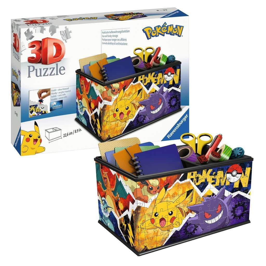 Pokemon Storage Box 3D Puzzle 216pc