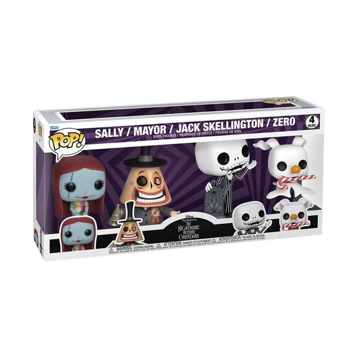 Pop! Vinyl - The Nightmare Before Christmas 4pk