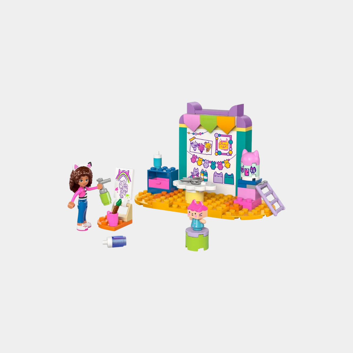 Crafting with Baby Box LEGO Gabby's Dollhouse 10795