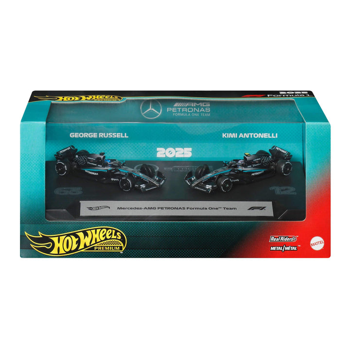 Hot Wheels Premium Formula 1 2-Pack Mercedes