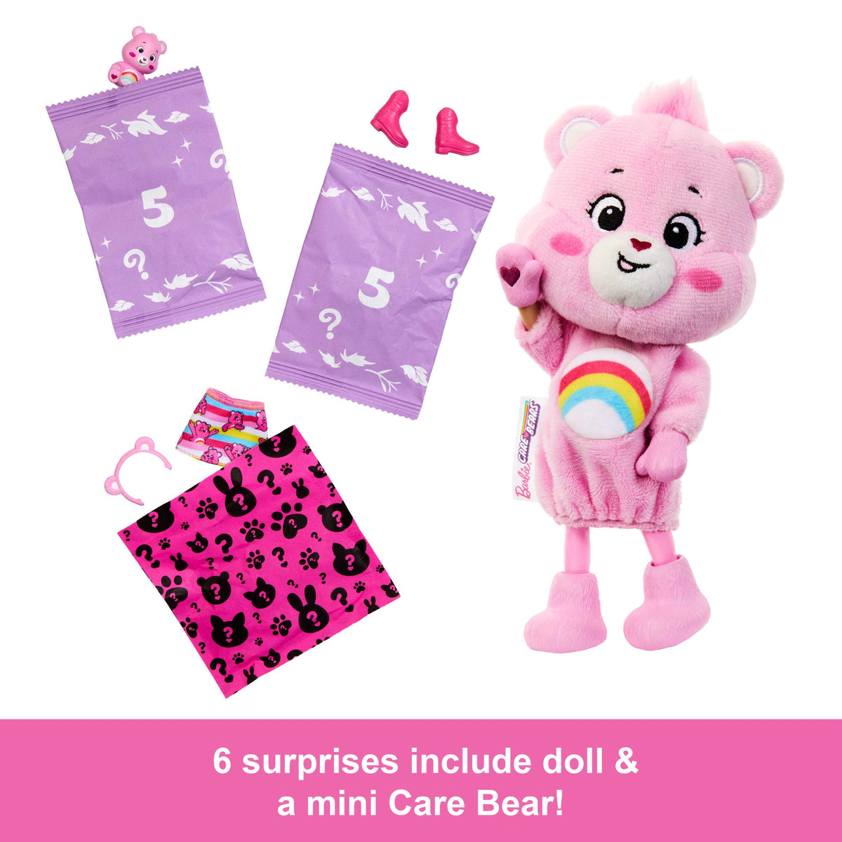 Barbie Chelsea Cutie Reveal Doll Care Bears