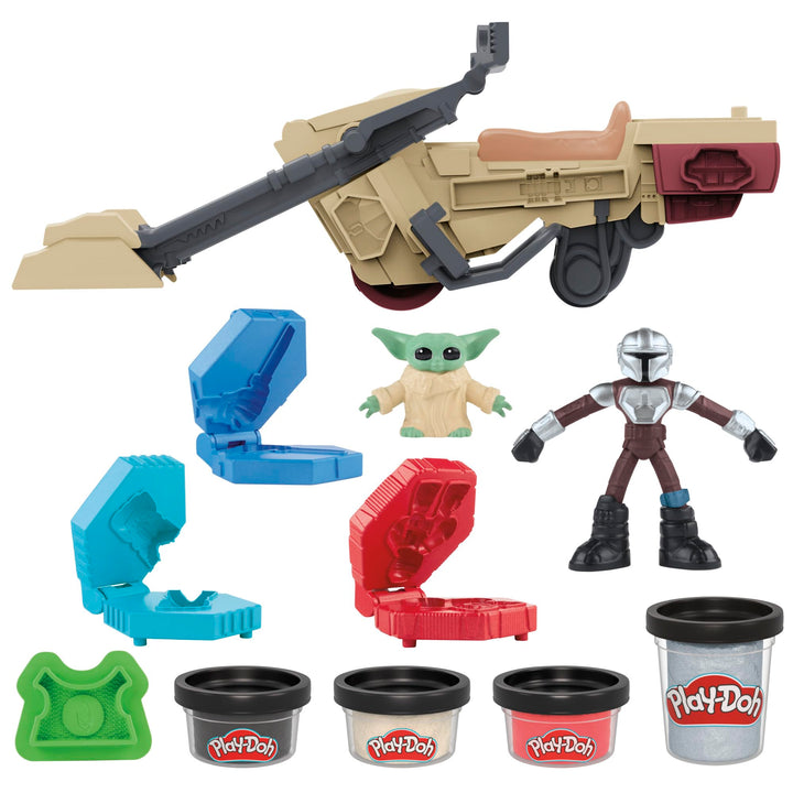 Play Doh Star Wars Madalorian Launching Speeder
