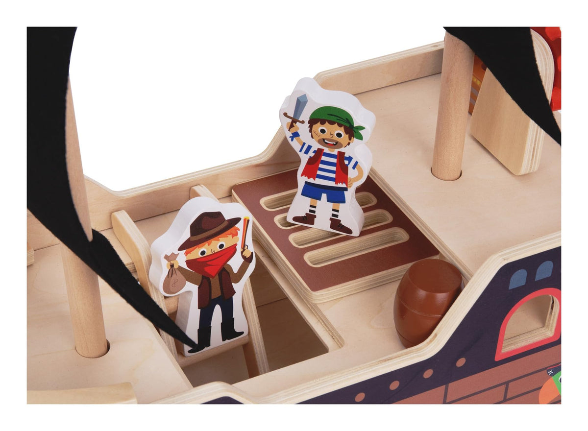 Wooden Pirate Ship