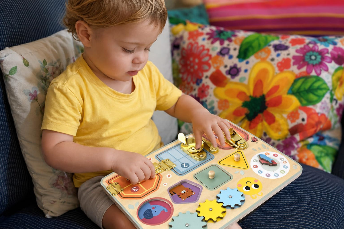 Wooden Busy Board