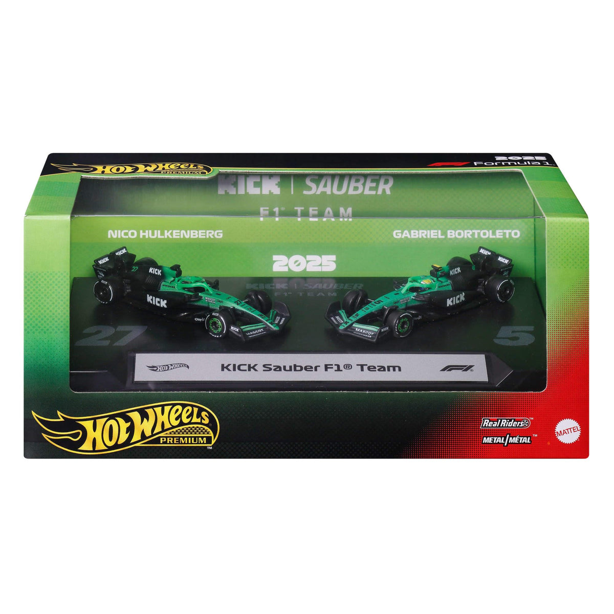 Hot Wheels Premium F1 2-Pack: Stake Sauber