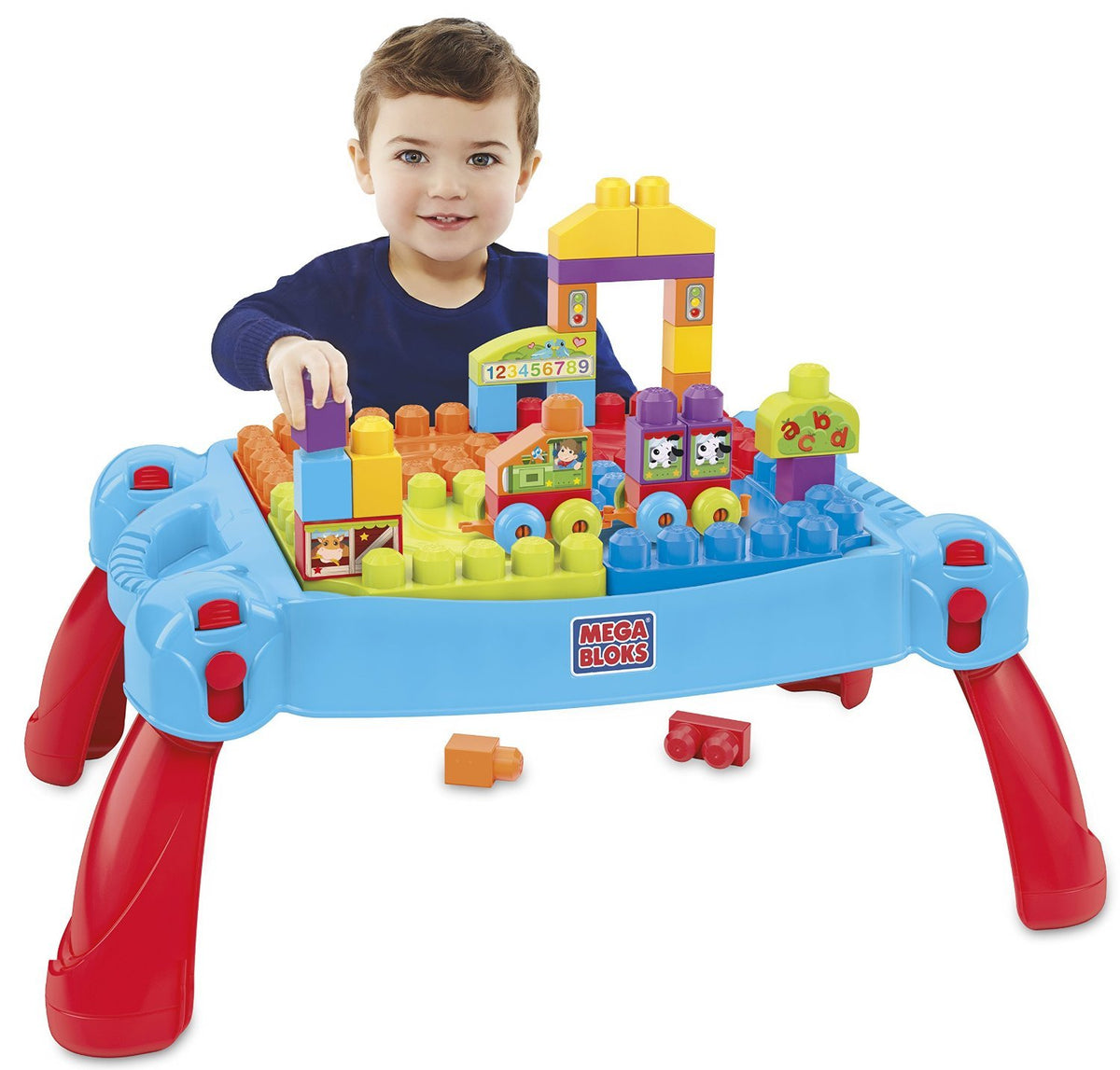 Mega Bloks - Build N Learn Table (Classic)