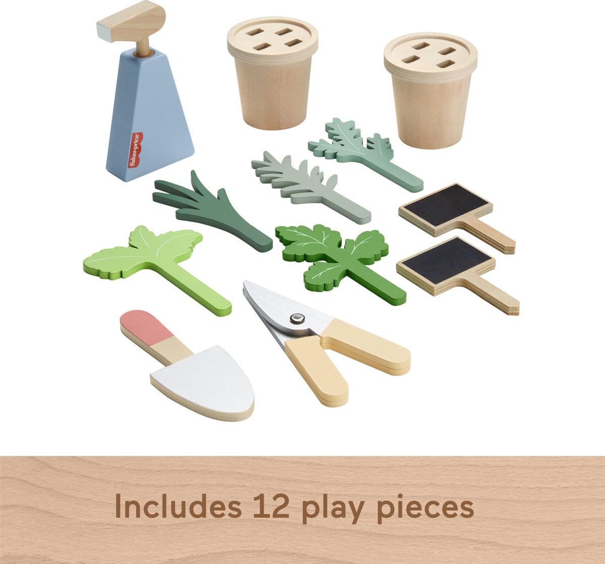 Fisher Price Wooden Herb Set