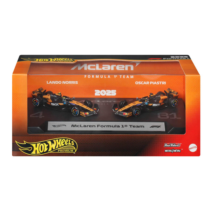 Hot Wheels Premium Formula 1 2-Pack: McLaren
