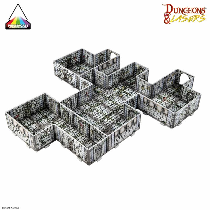 DUNGEONS & LASERS - FANTASY DUNGEON: PRE-PAINTED