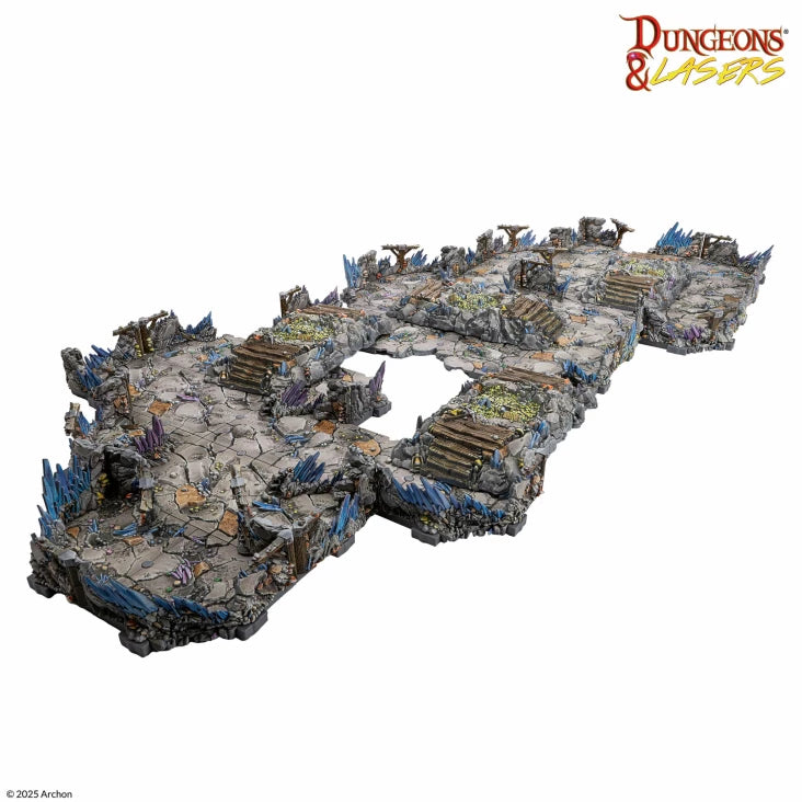 DUNGEONS & LASERS - DEEP MINES: PRE-PAINTED
