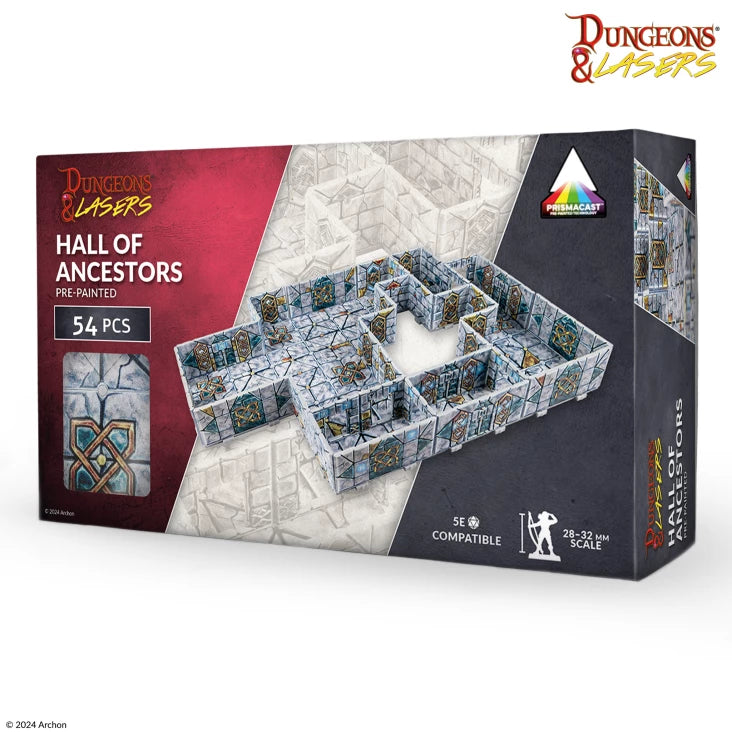 Dungeons & Lasers: HALLS OF ANCESTORS: PRE-PAINTED
