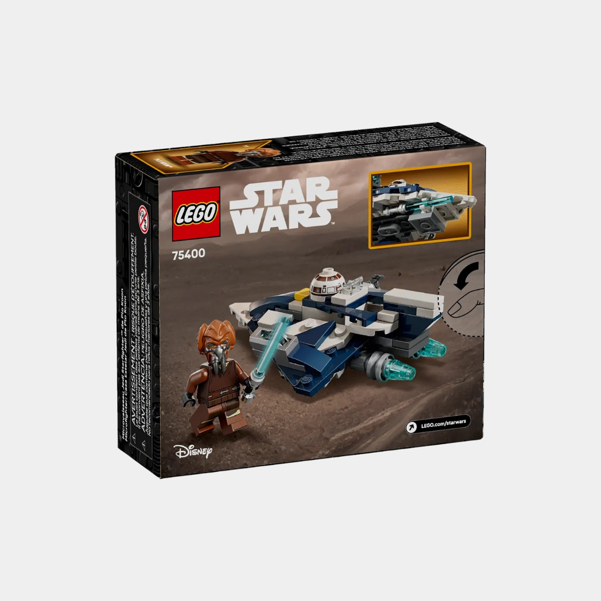 Plo Koon's Jedi Starfighter Microfighter LEGO Star Wars 75400