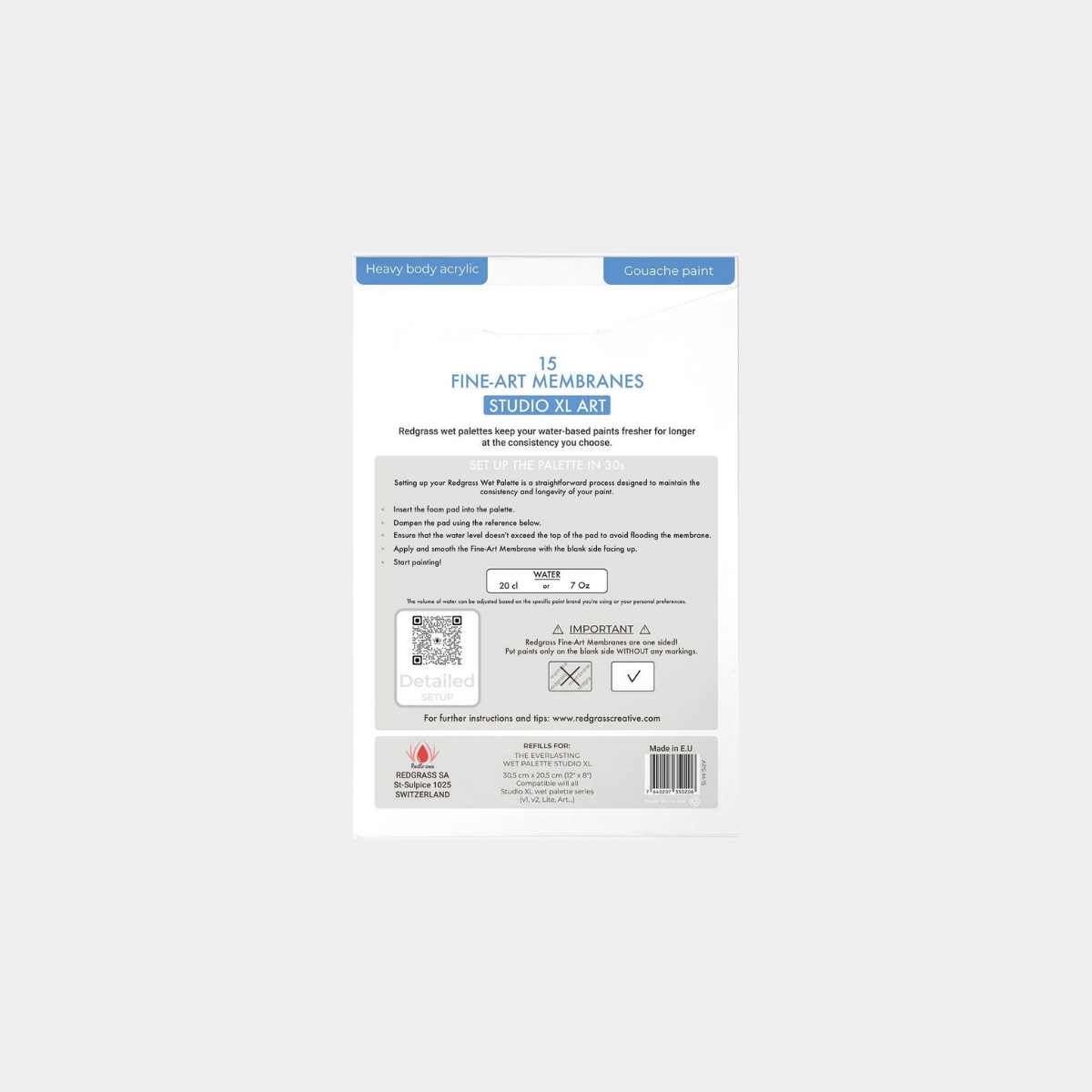 15x Studio Art Membranes - Redgrass Games