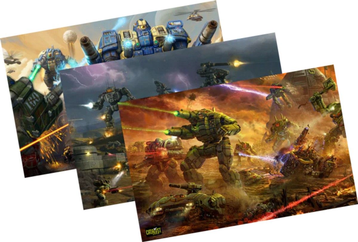3-Pack Mercenaries Posters Supersized