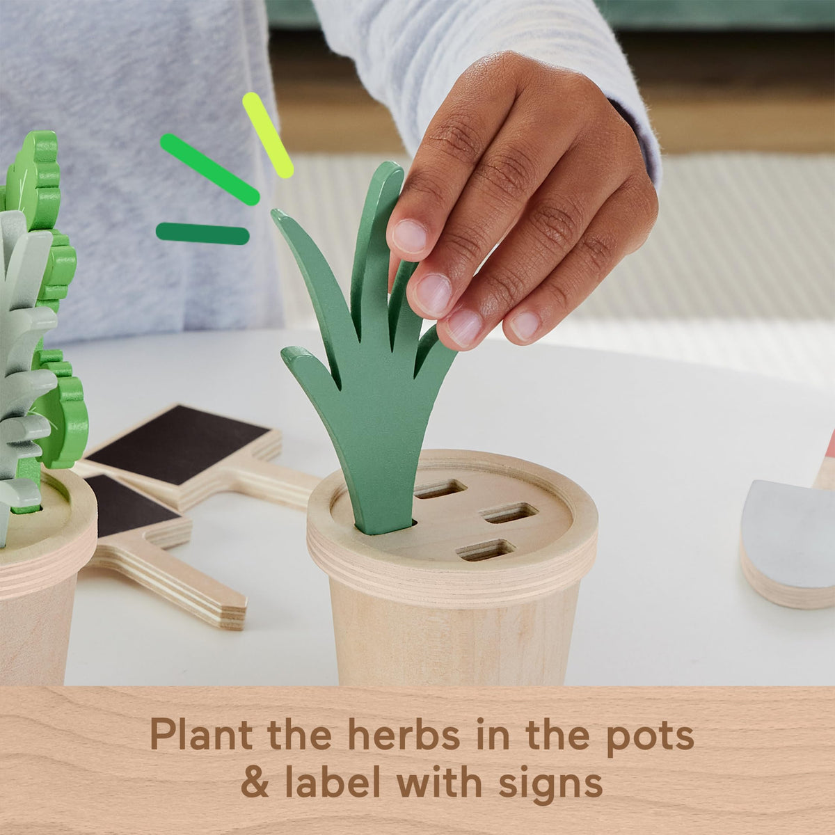 Fisher Price Wooden Herb Set