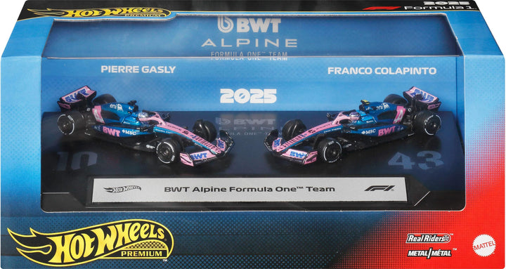 Hot Wheels Premium F1 2-Pack: BWT Alpine